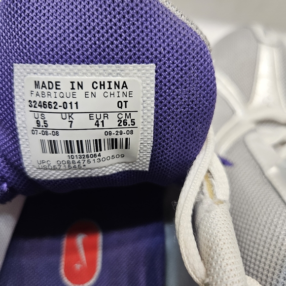 Nike Air Max Navina 2.Women's size 9.5Oyster and purpleGreat condition - Picture 4 of 6